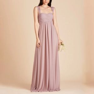 Birdy Grey Maria Mesh mauve Pink Convertible Maxi Dress‎